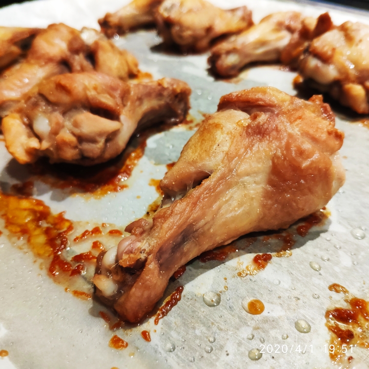 盐焗鸡翅（烤箱超简版）的做法 步骤6