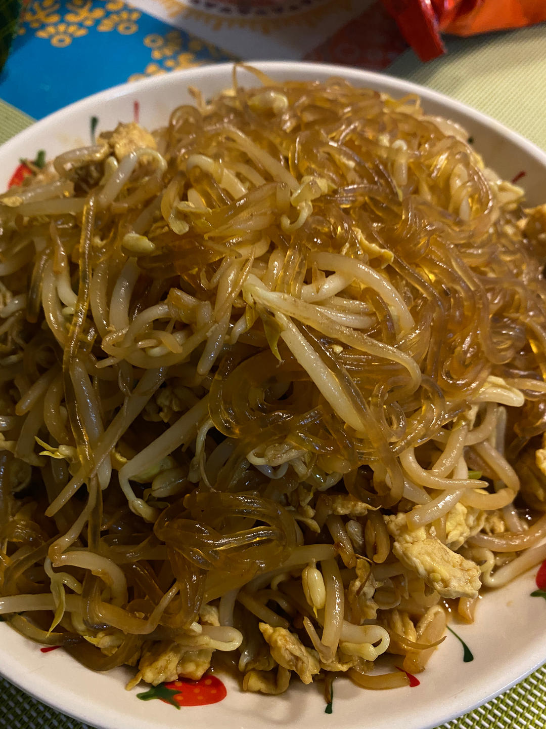 豆芽炒粉条