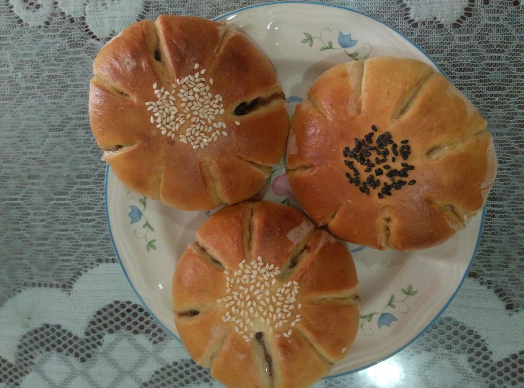 蜜红豆小面包（烤箱烤制）的做法