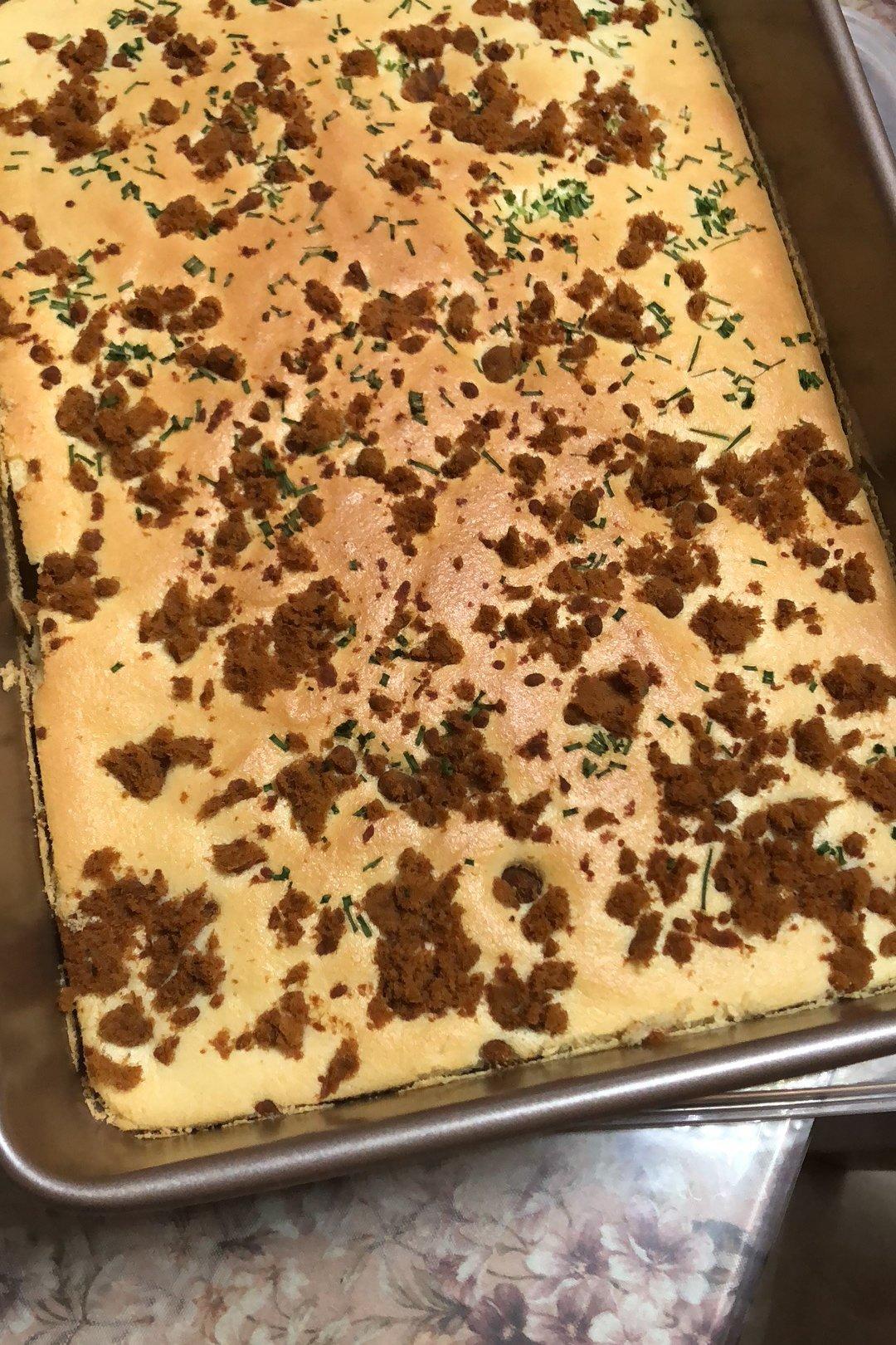 最好吃的香葱肉松卷（女侠森森）