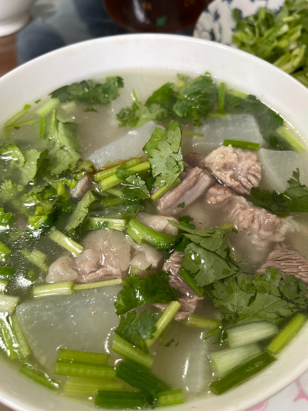 白萝卜牛腩汤（含清炖牛肉做法）