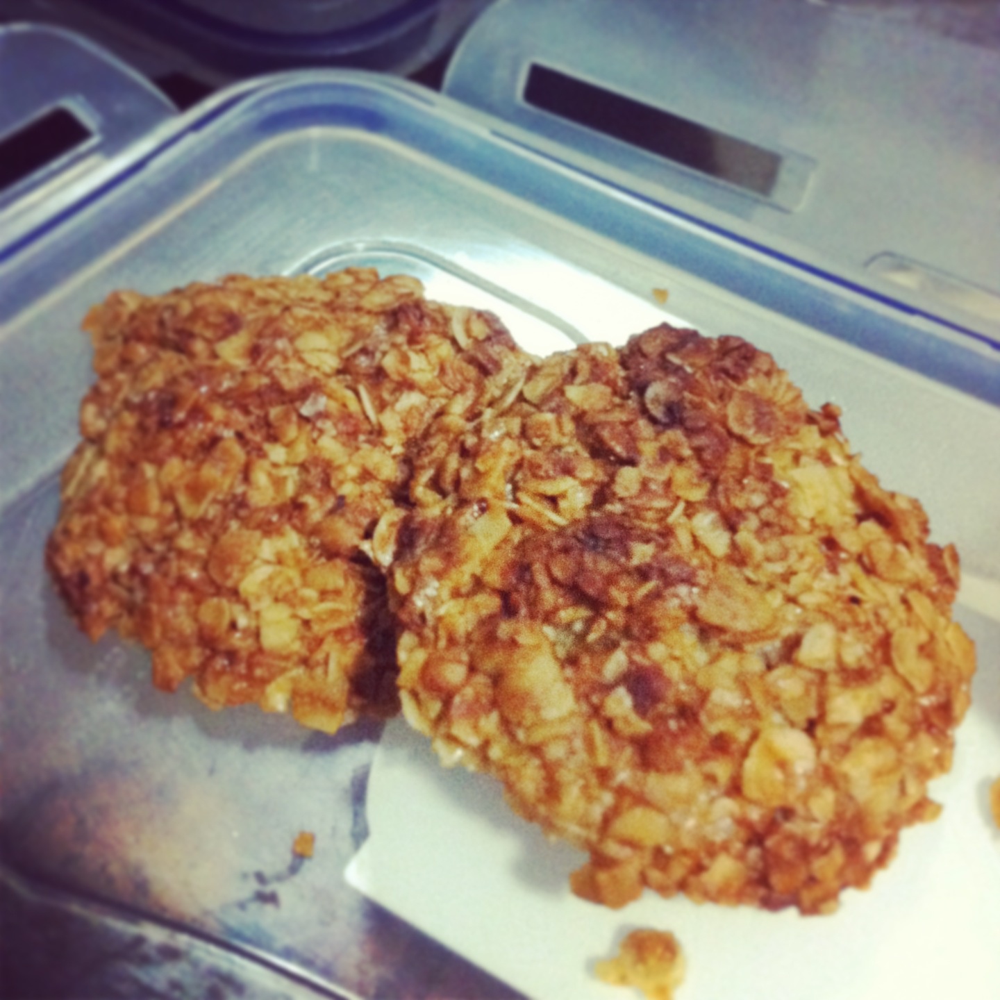 蜂蜜燕麦饼干