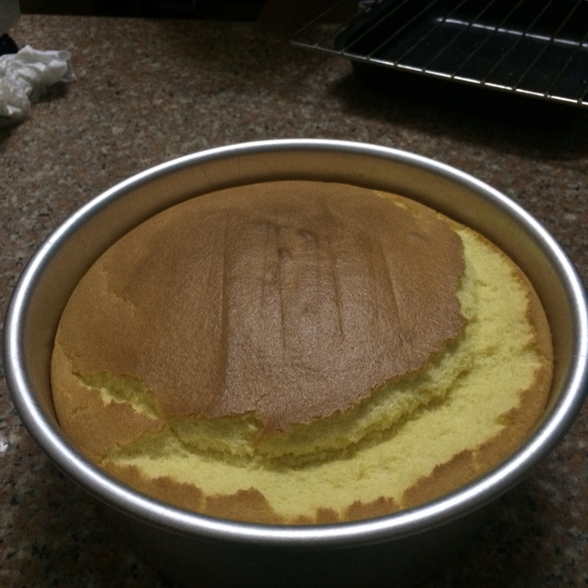 超详细8寸戚风蛋糕