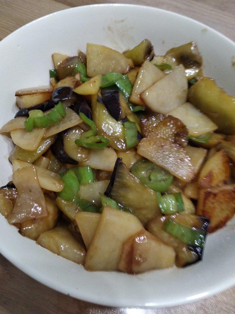 地三鲜：省油诀窍
