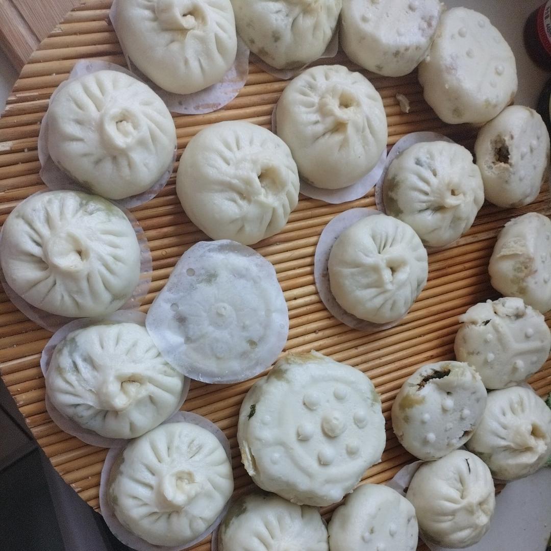 小白菜包子
