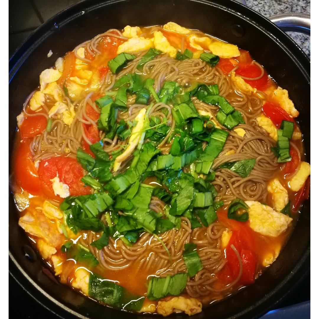 超级入味好吃的番茄鸡蛋面