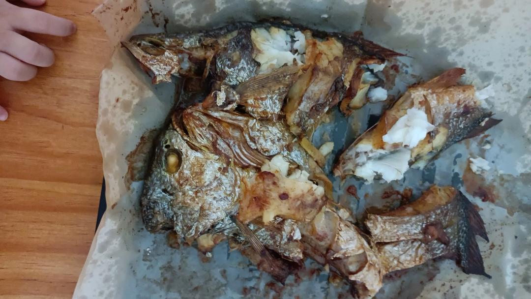 烧烤摊上的烤鱼  烤箱版烤鱼  干烤鱼