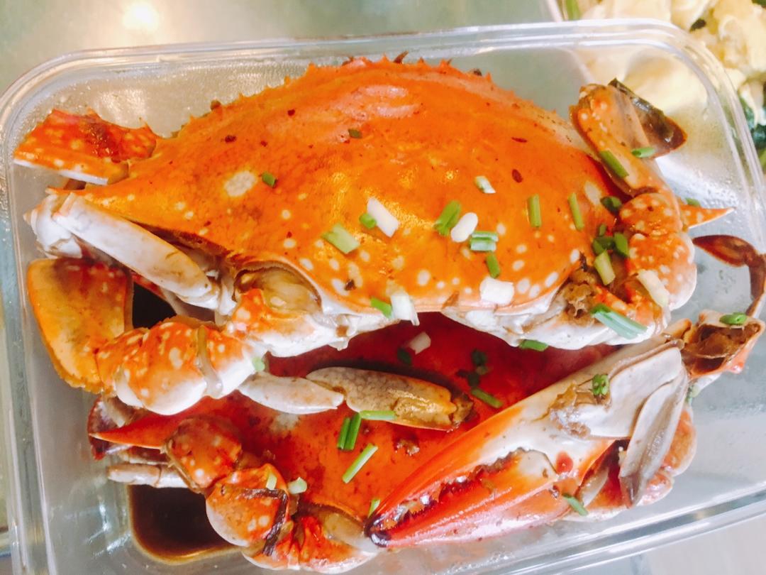 炒梭子蟹