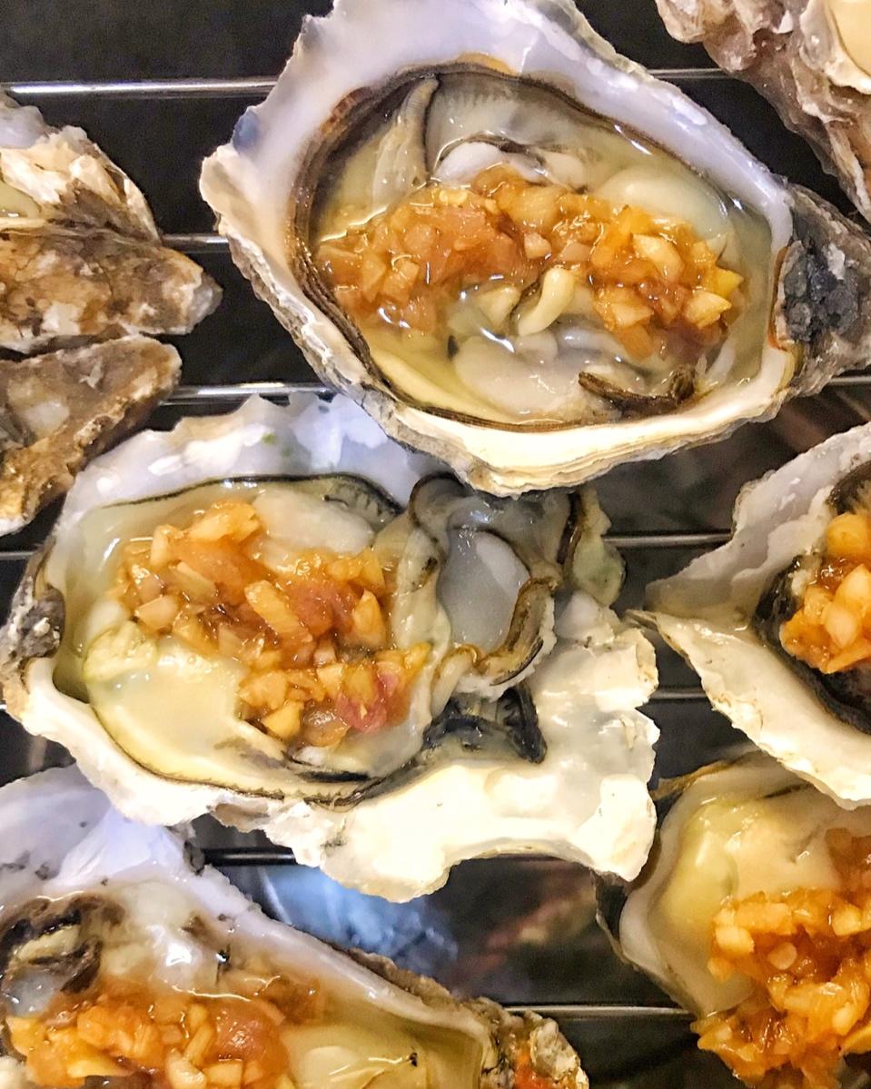 烤生蚝