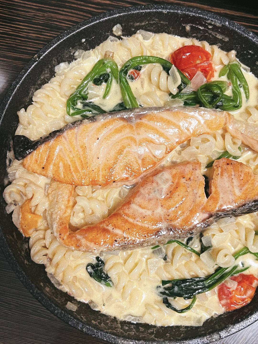 ［三文鱼创新吃法］托斯卡纳三文鱼 Tuscan Salmon