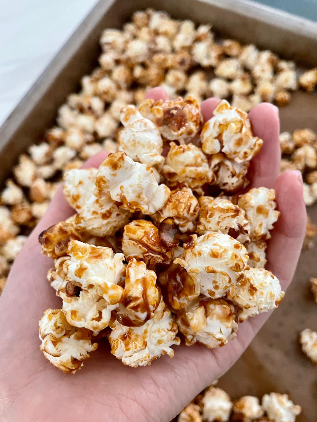 一招搞定小朋友的黄油焦糖爆米花，简单又好吃