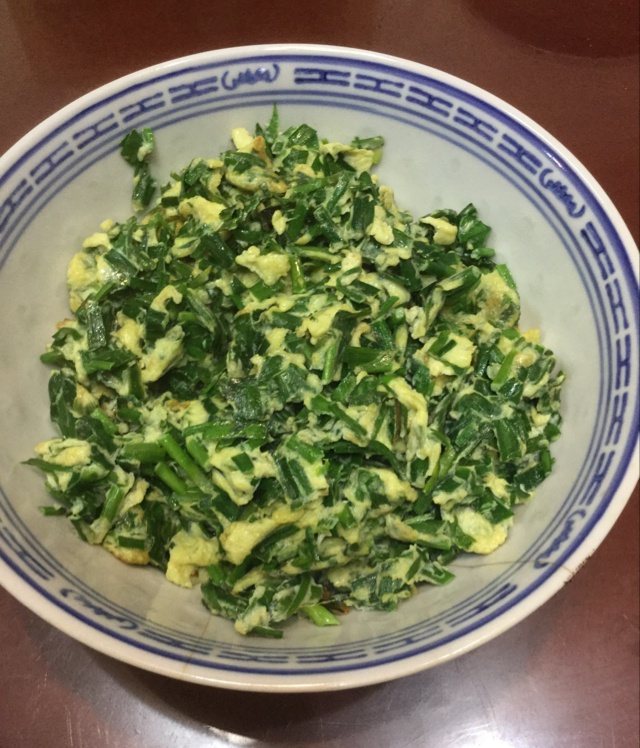 韭菜炒鸡蛋