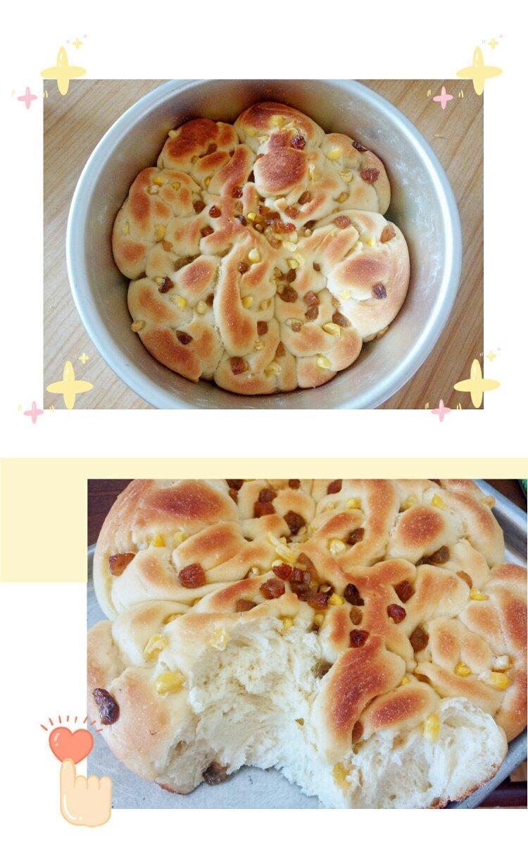 无需揉出手套膜的芸豆沙面包