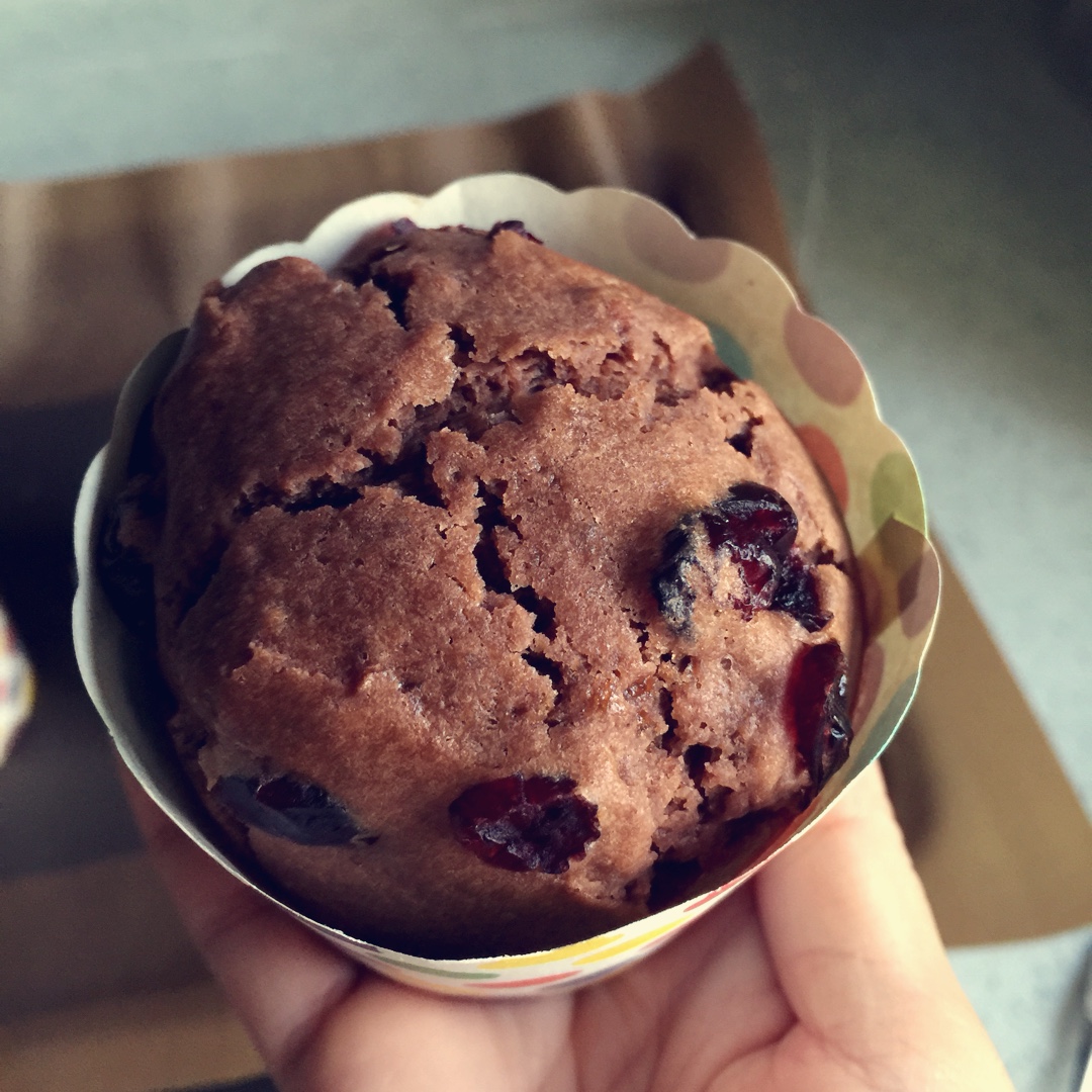 少女心的香蕉蔓越莓玛芬