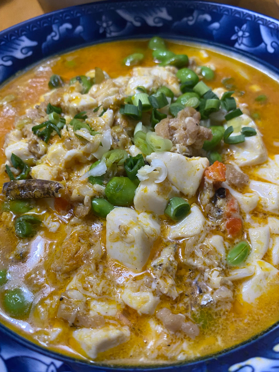 秃黄油版蟹粉豆腐