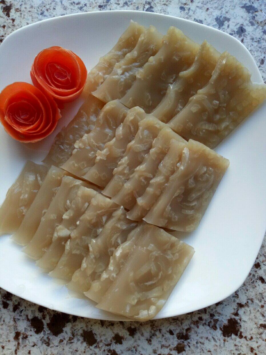 水晶肉皮冻