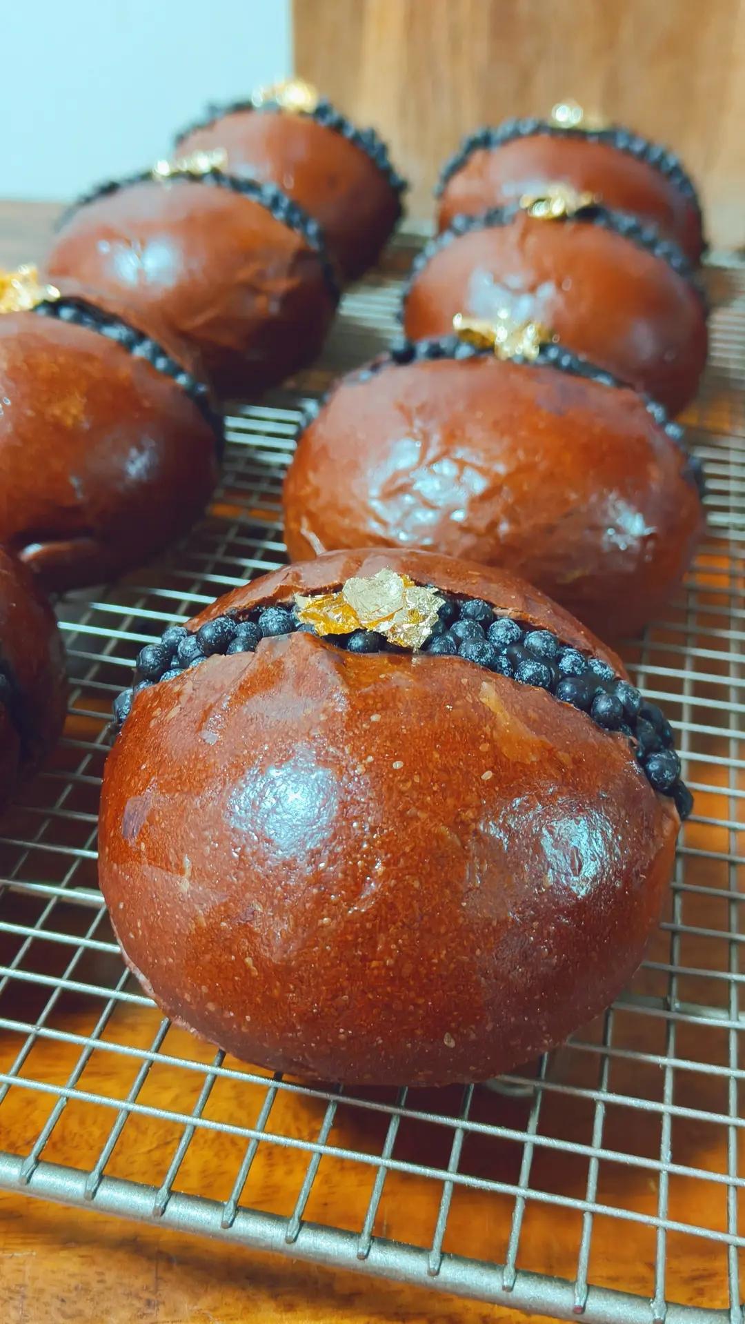 巧克力脆脆珠面包｜巧克力脑袋狂喜