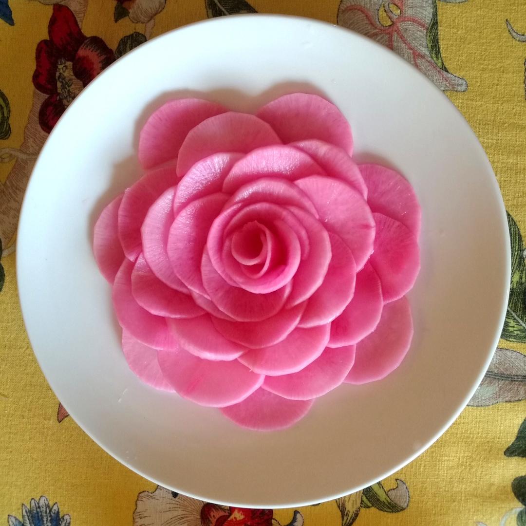 梅梅的玫瑰萝卜花