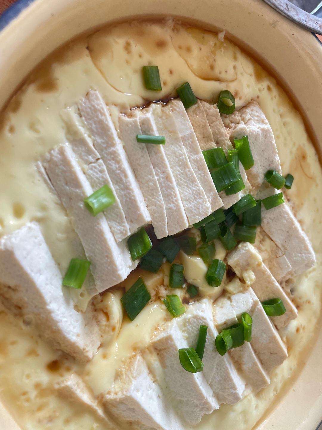 鸡蛋蒸豆腐