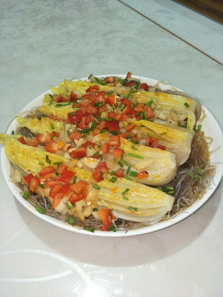 蒜蓉粉丝蒸娃娃菜