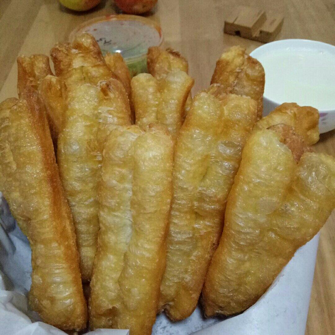 包子妞爱面包做的上海早餐之油条
