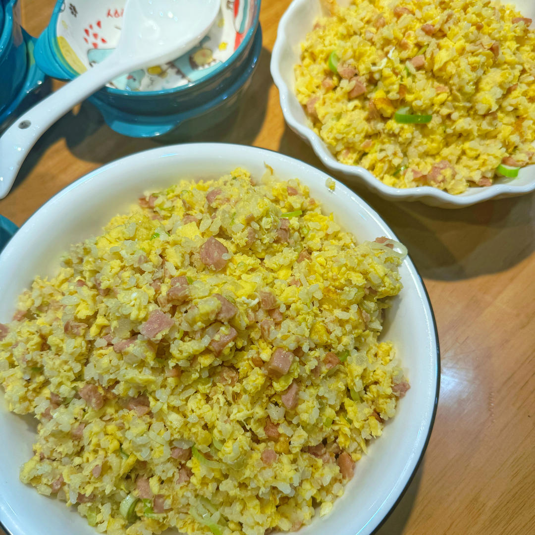 炒米饭蛋炒饭二十分钟快手家常
