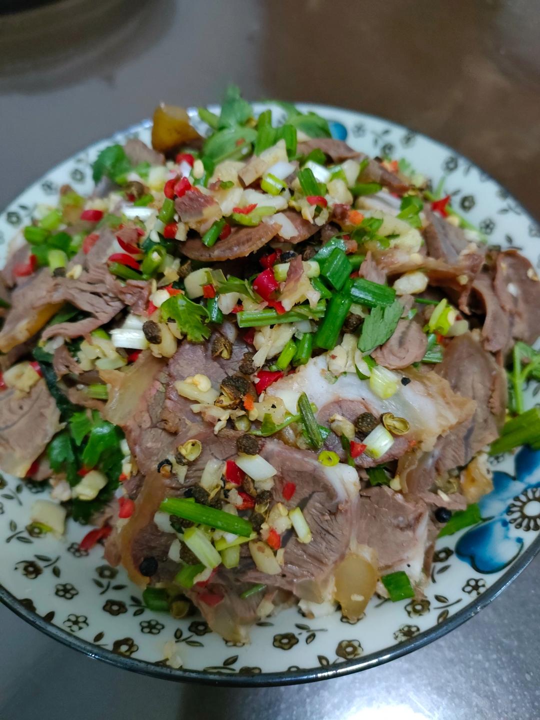 干拌牛肉｜美食台