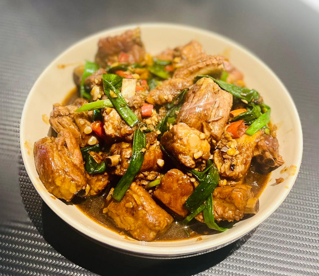 不用二次洗锅的香辣啤酒排骨