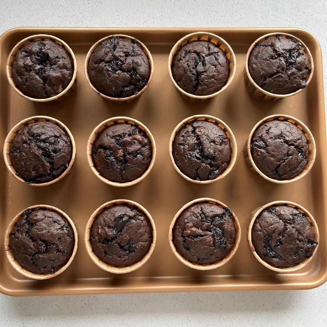 香蕉巧克力马芬