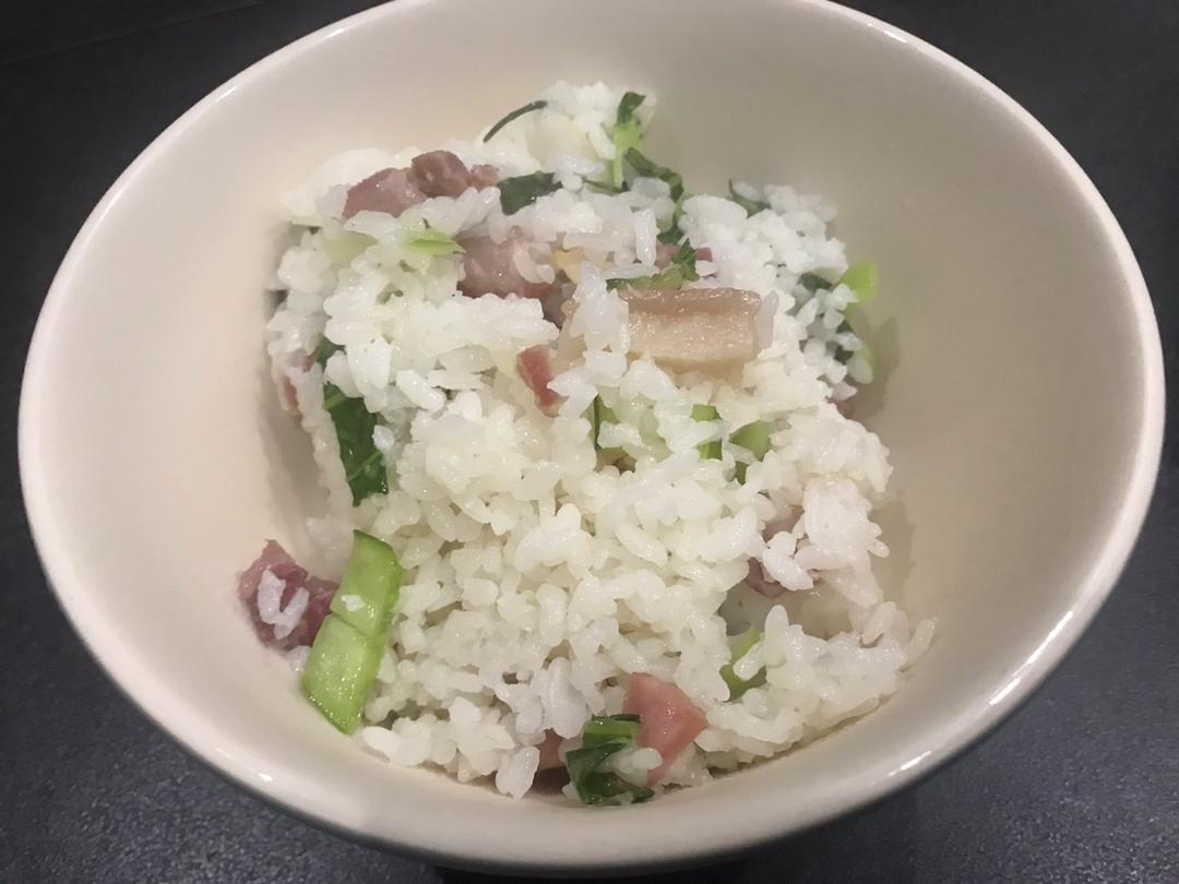 电饭锅咸肉菜饭