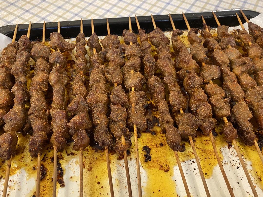 annie301做的烤箱版烤肉串