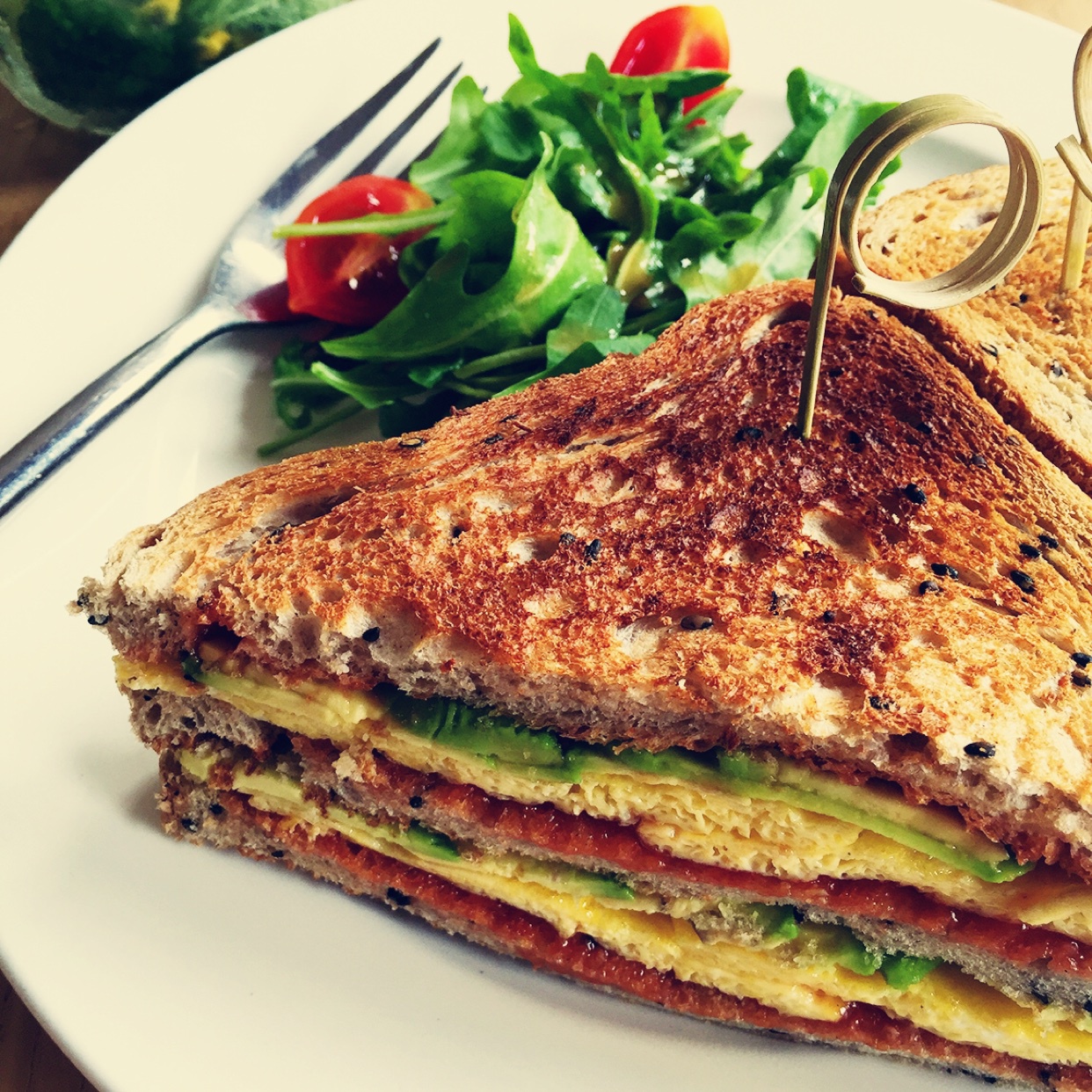 巨好吃的牛油果土司