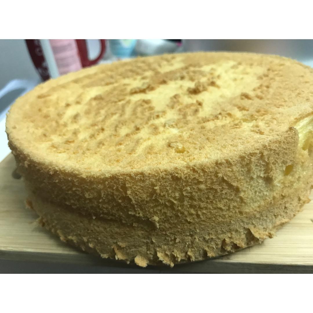 6寸戚风蛋糕（2蛋）