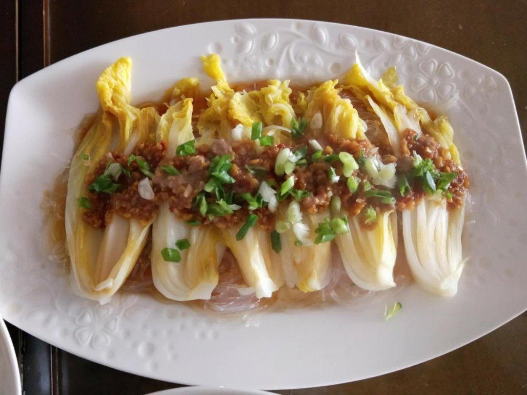 蒜蓉粉丝蒸娃娃菜