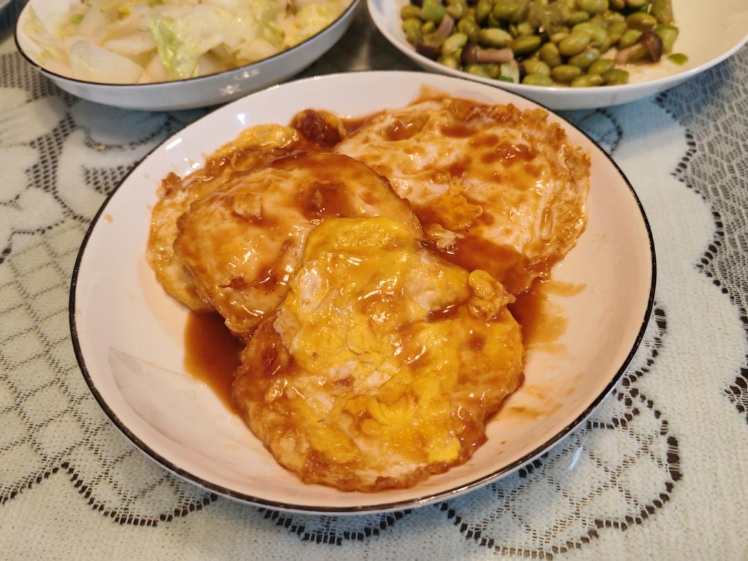 十元搞定比肉好吃百倍的糖醋荷包蛋❗超解馋