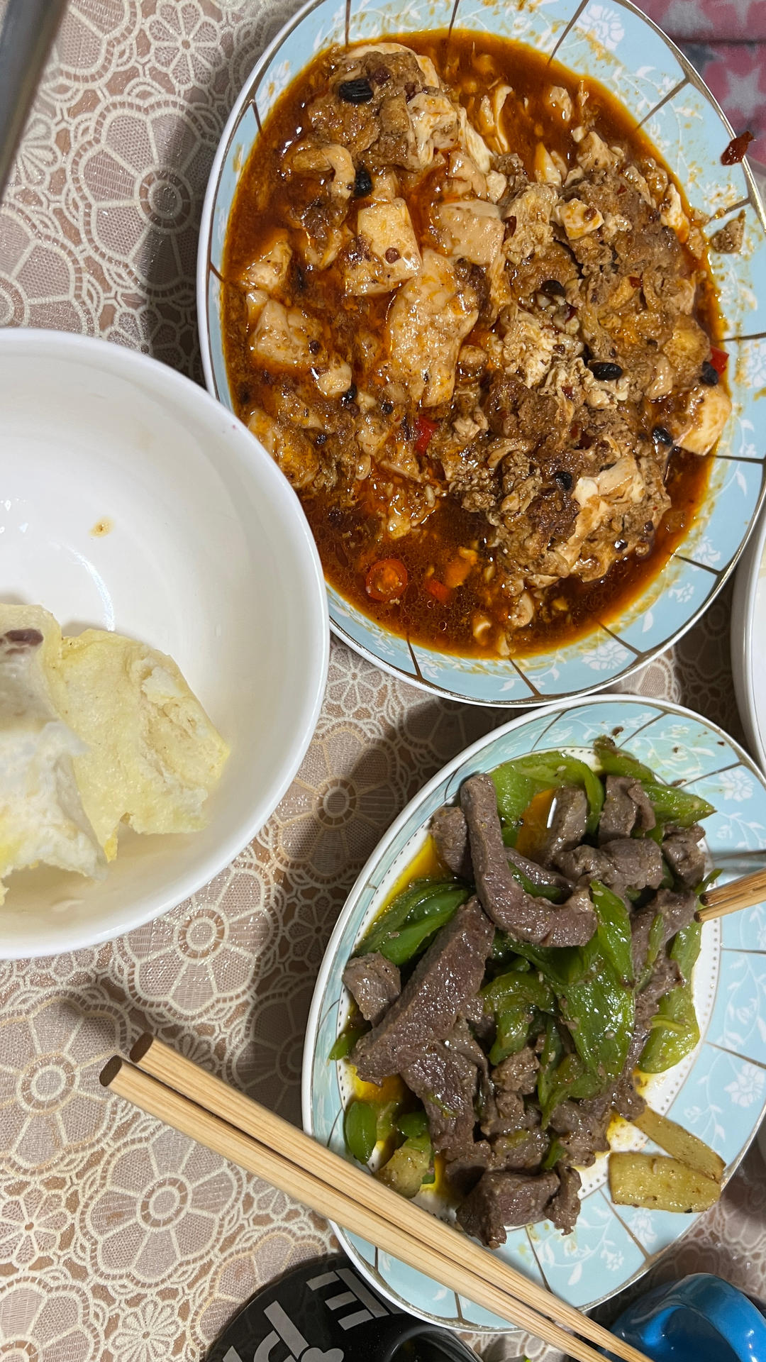 鸡蛋抱豆腐