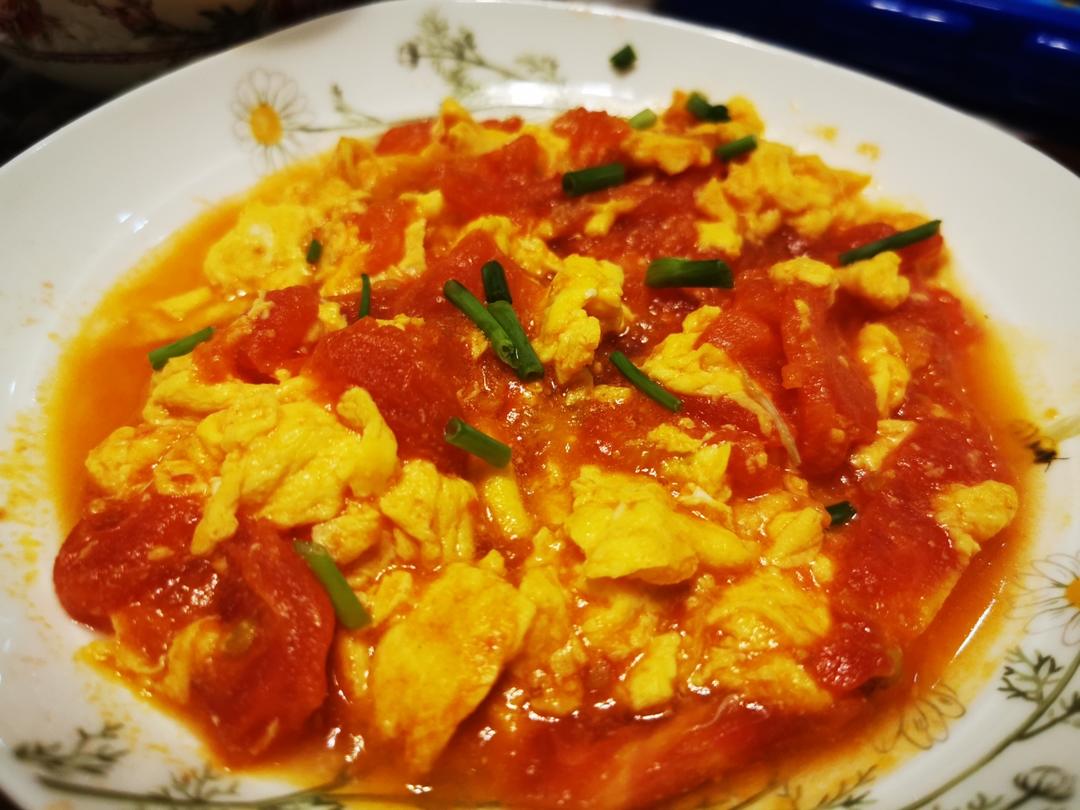 超嫩滑的番茄炒蛋