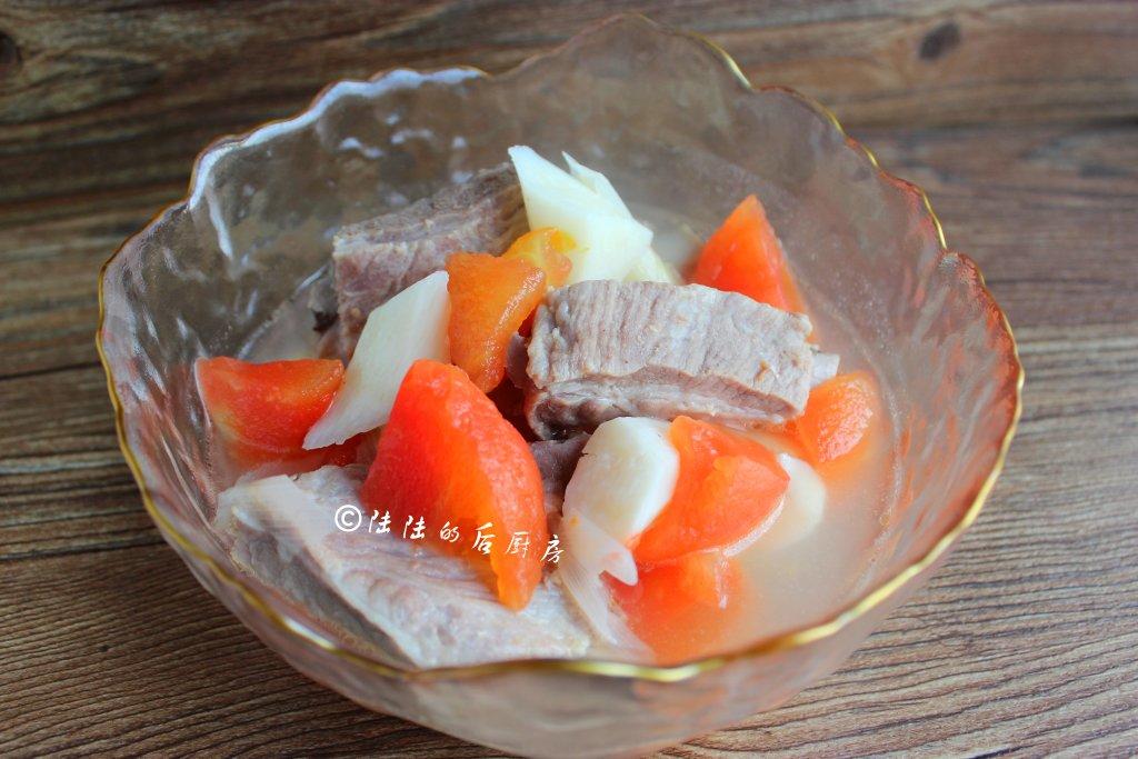 番茄山药小排汤