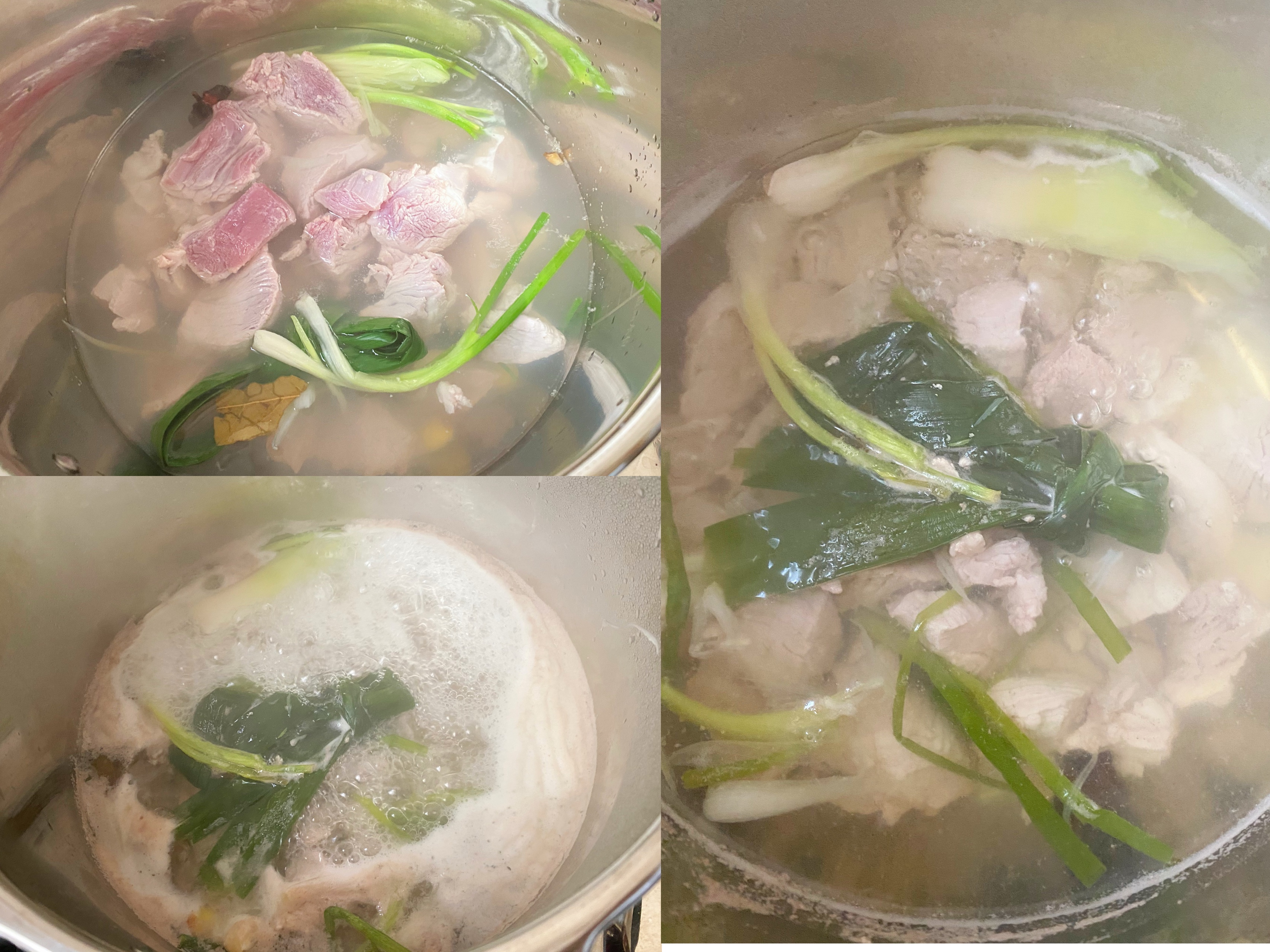 ‼️无添加超快手的菠菜汁肉松｜烤箱➕厨师机版的做法 步骤3