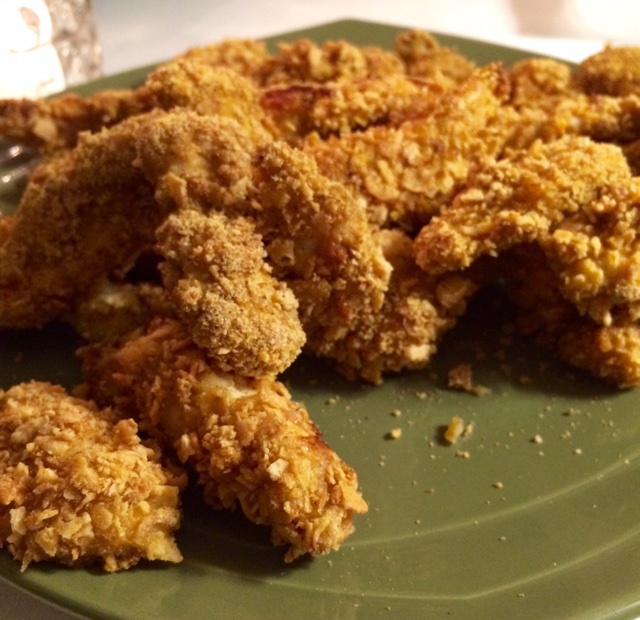 玉米片脆皮烤鸡柳