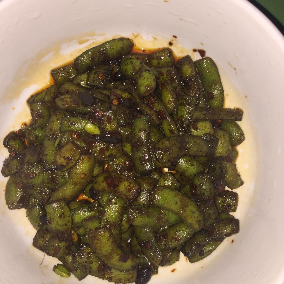 夏天怎能拒绝的炒毛豆