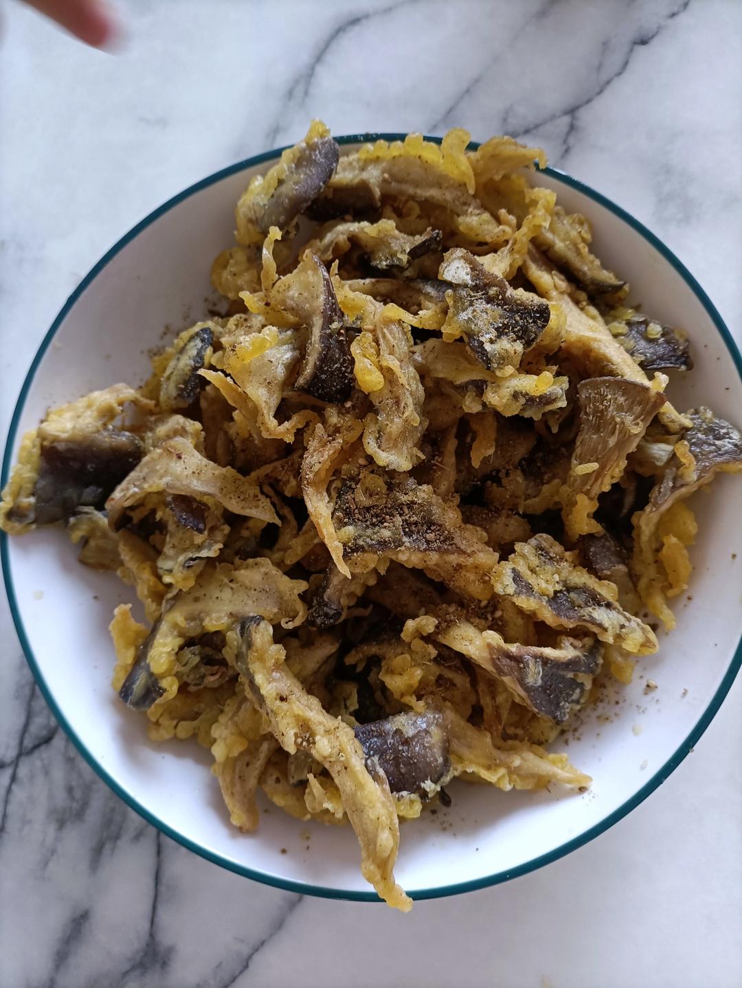 干炸蘑菇