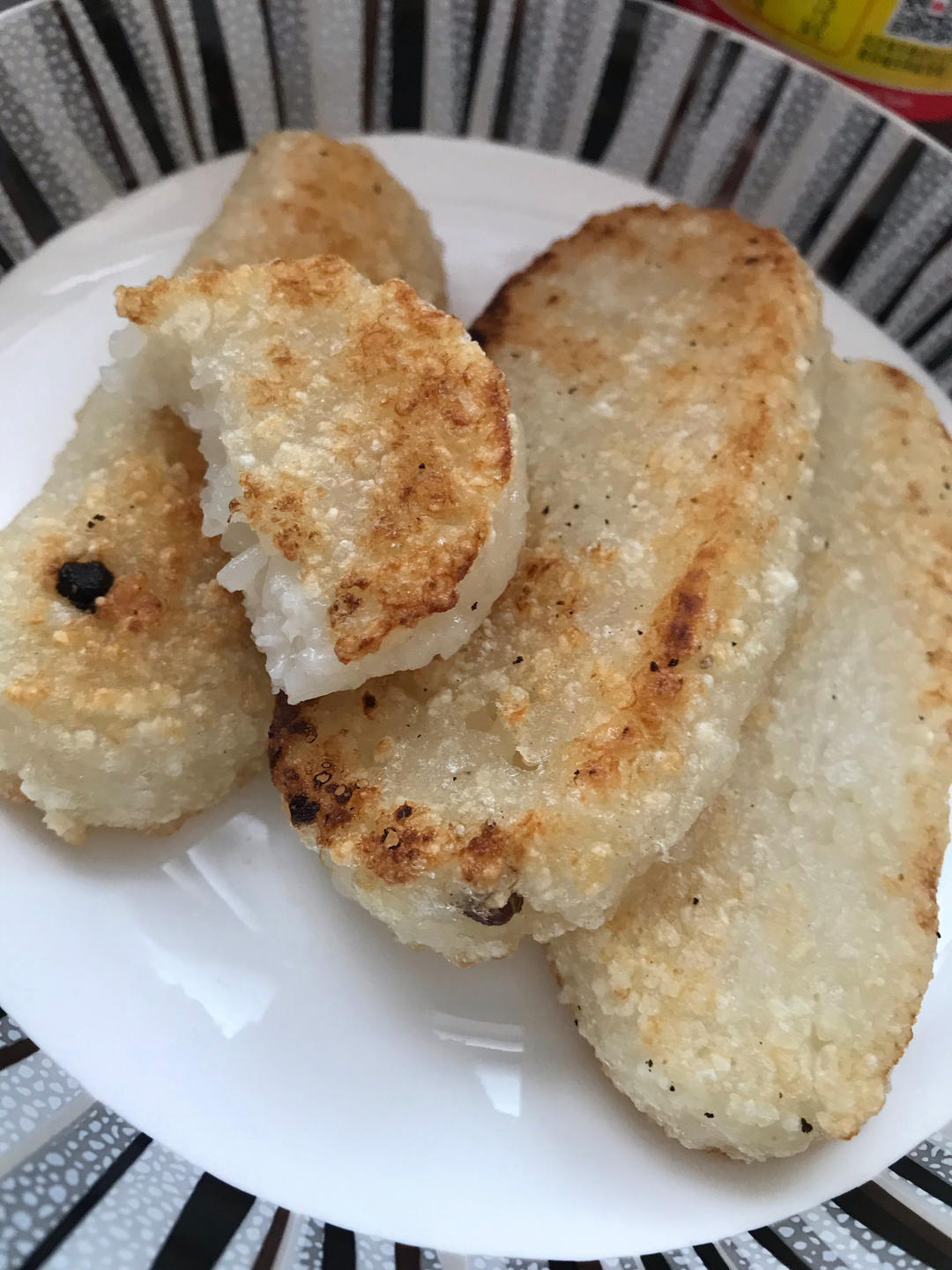 地地道道的重庆街边糍粑块