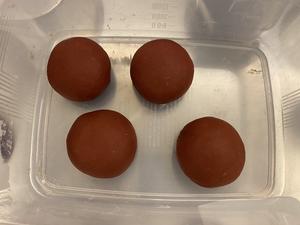 大吉大利红丝绒草莓奶酪贝果的做法 步骤4