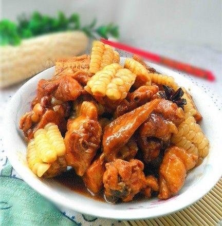 玉米烧鸡翅