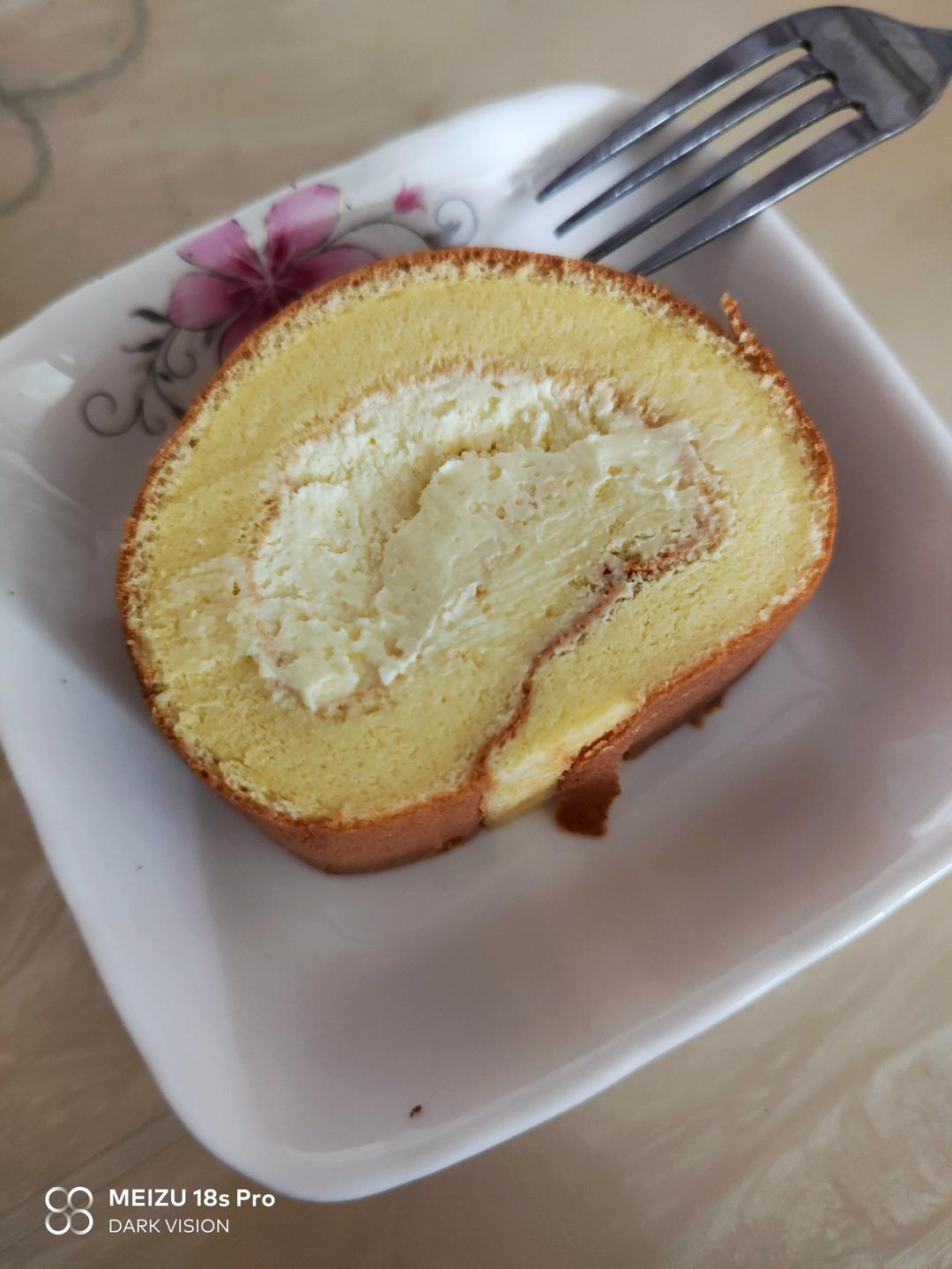 原味基础蛋糕卷(小五卷)