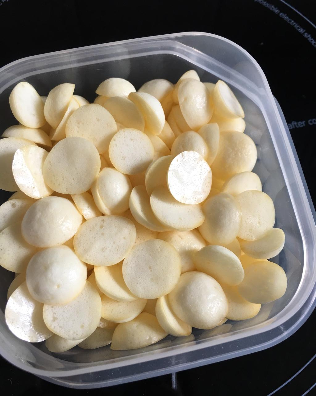 原味蛋奶溶豆