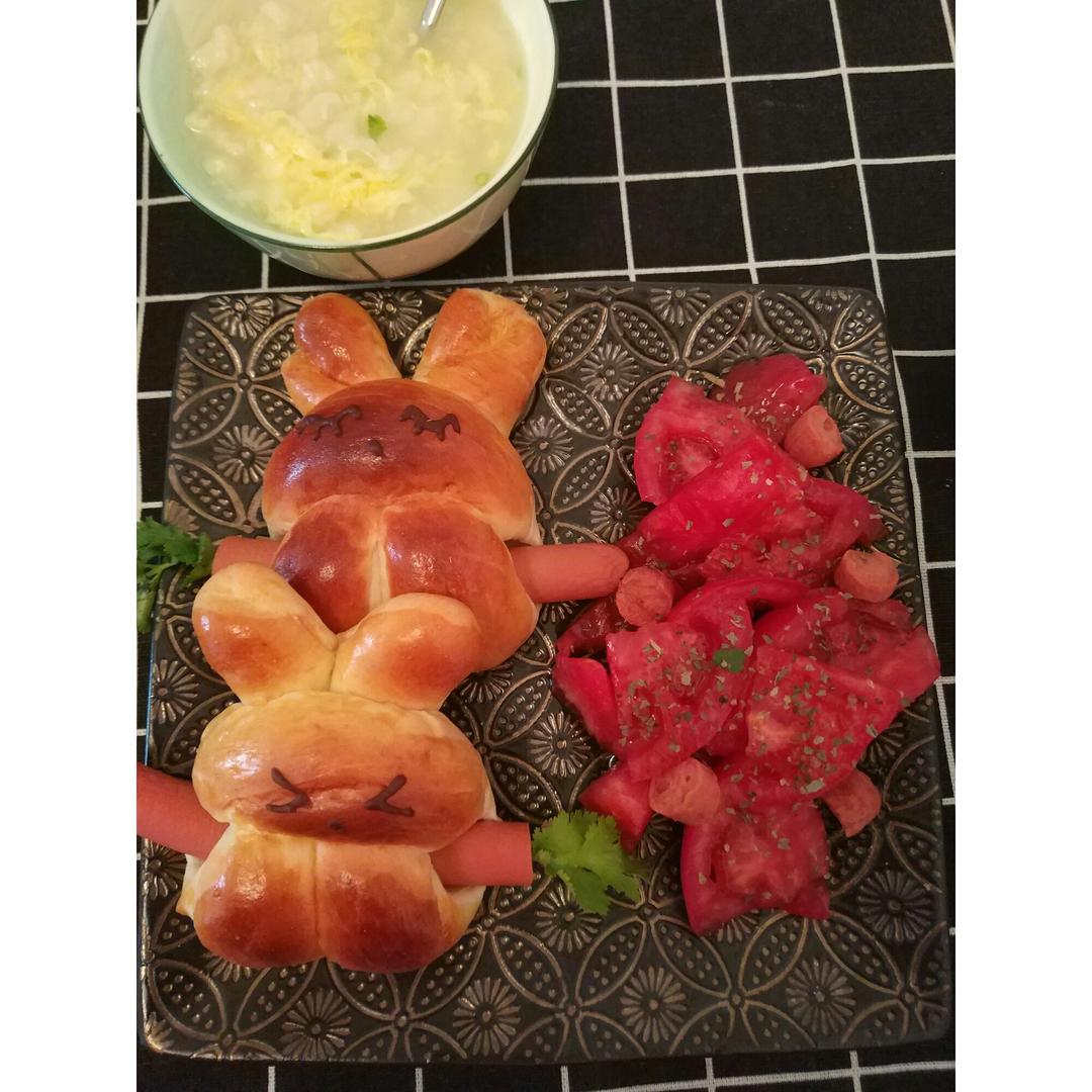 小兔子热狗包
