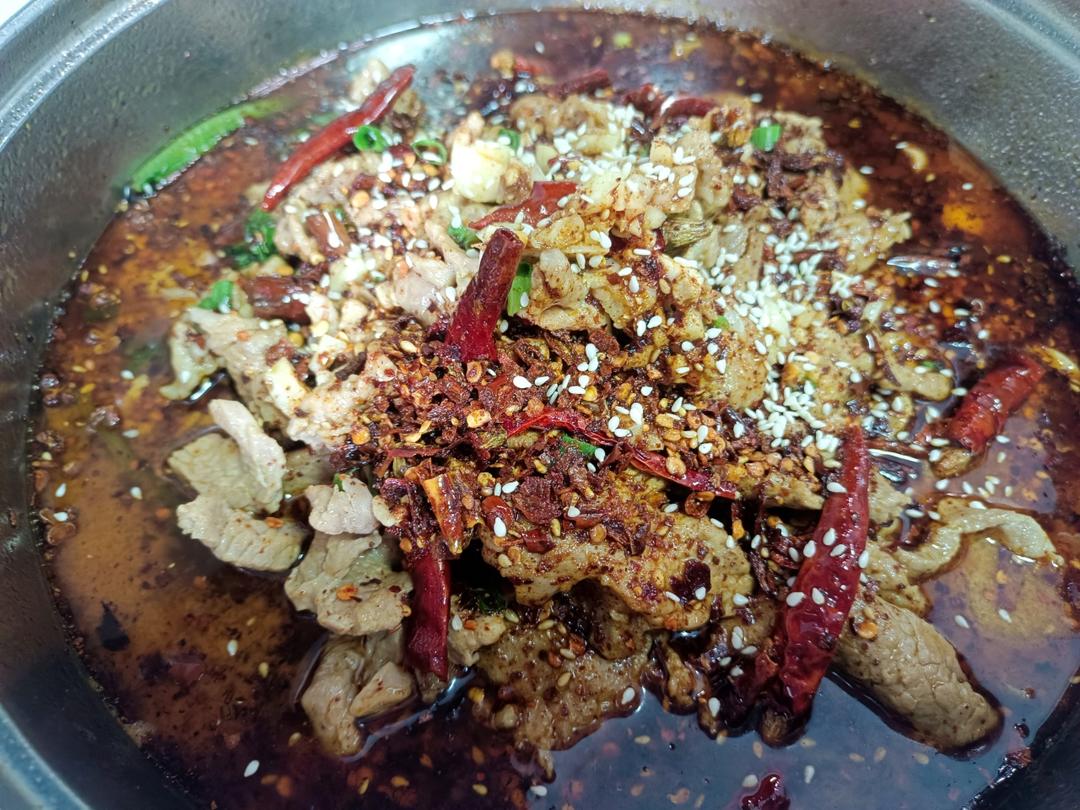 水煮肉片（肯定不翻车）