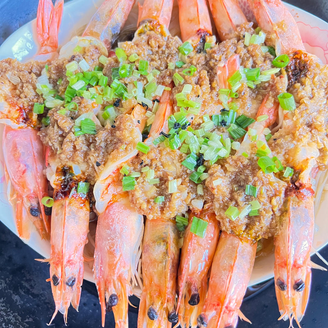蒜蓉粉丝蒸虾